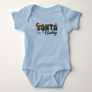Adorables Christmas Santa Baby Bodysuit
