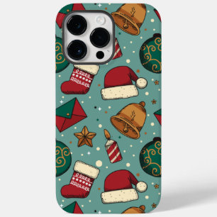 Adorables Christmas Stockings And Santa Hats  Case-Mate iPhone 14 Pro Max Case