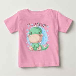 Adorables Cute Alligator For Kids T-Shirt
