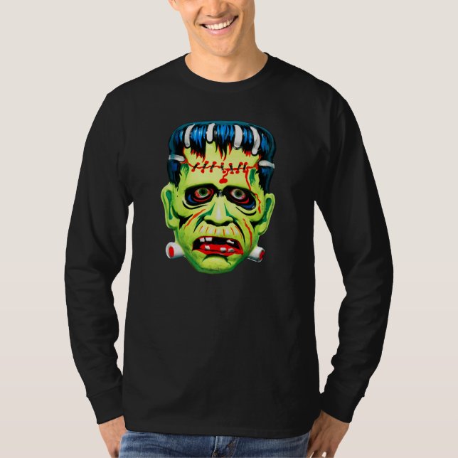 Adorables Green Monster Mask T-Shirt (Front)