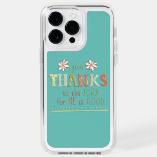 Adorables Inspiring Give Thanks Speck iPhone 14 Pro Max Case