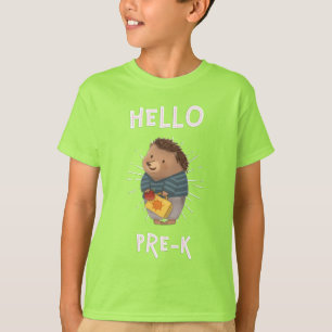Adorables Kids Hello Pre-K Hedgehog T-Shirt