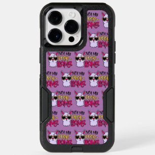 Adorables LLama Love Not My Probllama Purple OtterBox iPhone 14 Pro Max Case