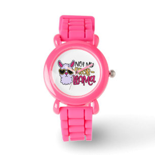 Adorables LLama Love Not My Probllama Purple Watch