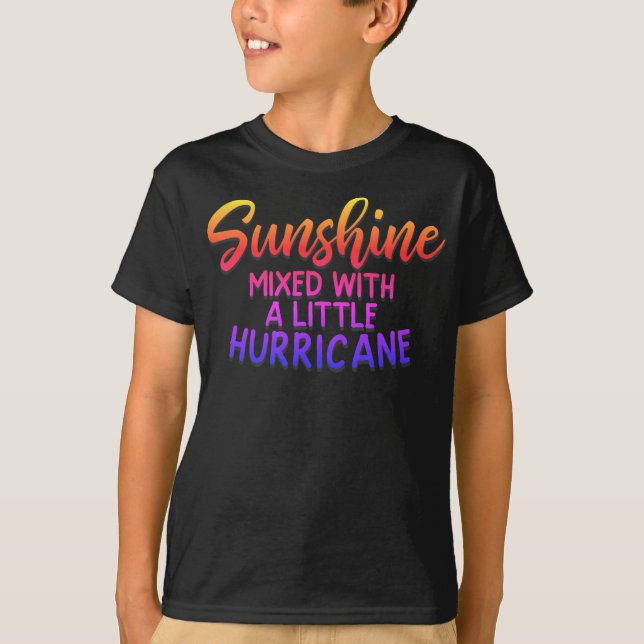 Adorables Quotes Sunshine Mixed T-Shirt (Front)
