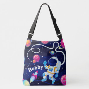 Adorables Spaceman Colorful Custom Crossbody Bag