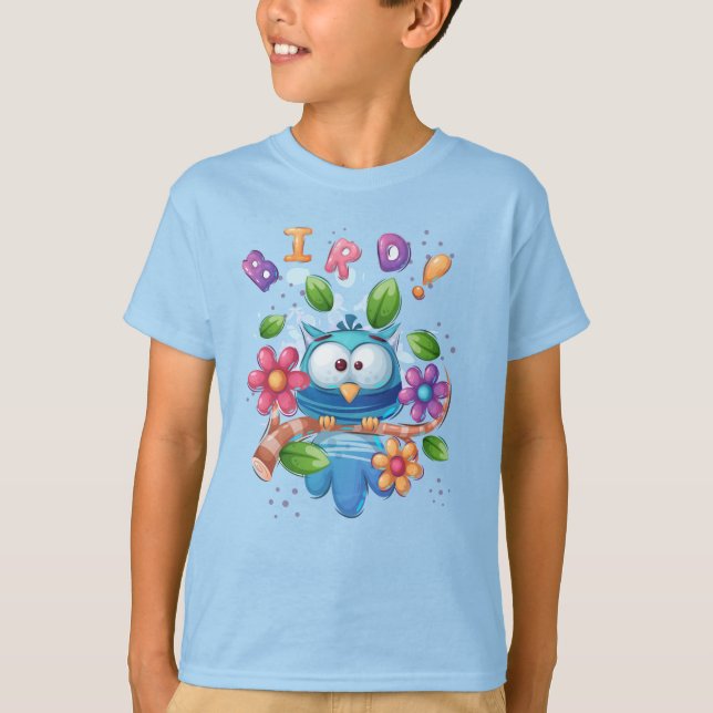 Adorables Sweet Bird For Kids T-Shirt (Front)