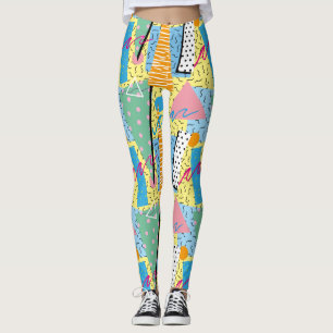 Adorables Synthwave/Vaporwave Style Yoga Leggings