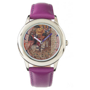 ADORATION OF MAGI AND ARCHANGEL GABRIEL ,MINIATURE WATCH