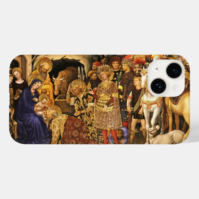 ADORATION OF MAGI  Gentile Da Fabriano, Christmas  Case-Mate iPhone Case (Back (Horizontal))