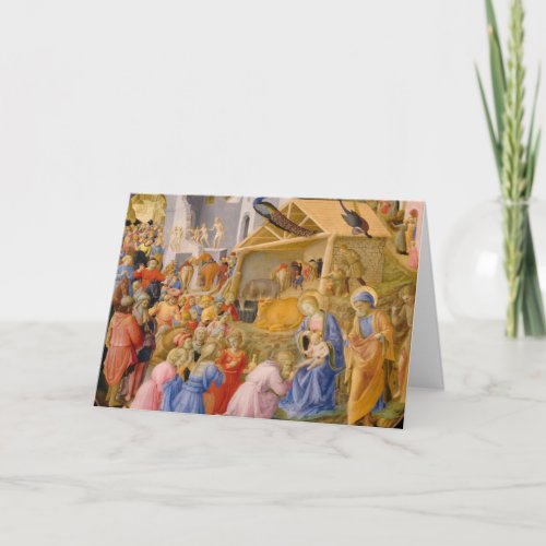 Adoration of Magi Holiday Card