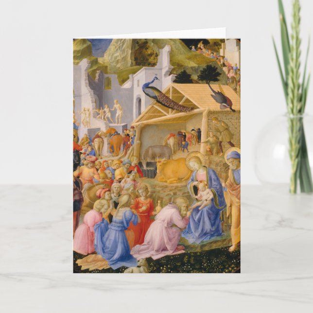Adoration of Magi Holiday Card (Front)