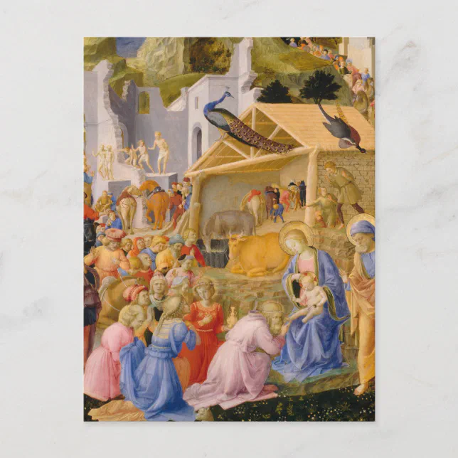 Adoration of Magi Postcard | Zazzle
