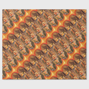 ADORATION OF MAGI WRAPPING PAPER