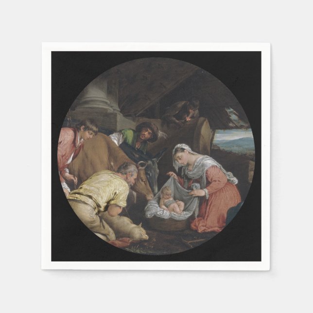 Adoration of Shepherds Napkins (Front)