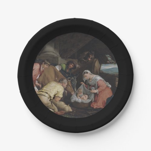 Adoration of Shepherds Paper Plates