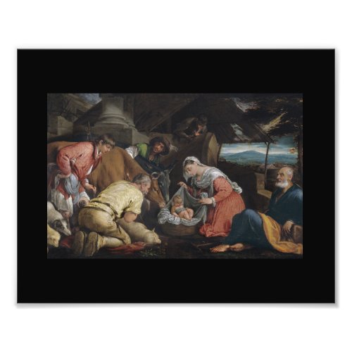 Adoration of Shepherds Photo Print