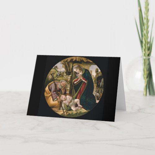 Adoration of the Christ Child Holiday Card