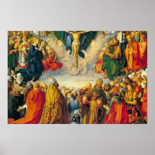 Adoration of the Holy Trinity Poster (Front)