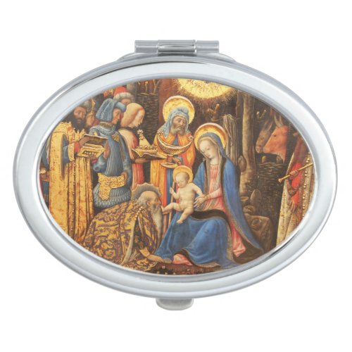 Adoration of the Kings  Adorazione dei Magi Compact Mirror