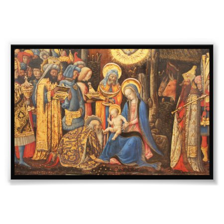 Adoration Of The Kings  (adorazione Dei Magi) Photo Print