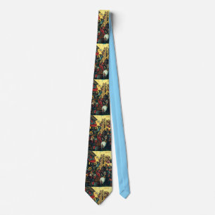 Adoration of the Kings by Michele Damaschino Neck Tie