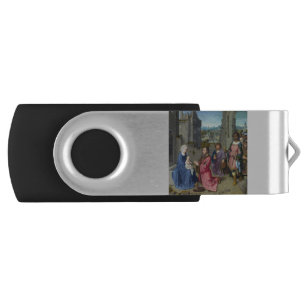 Adoration of the Kings - Gerard David - c1475 Flash Drive