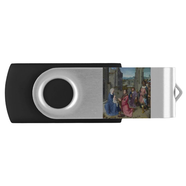 Adoration of the Kings - Gerard David - c1475 Flash Drive (Front)