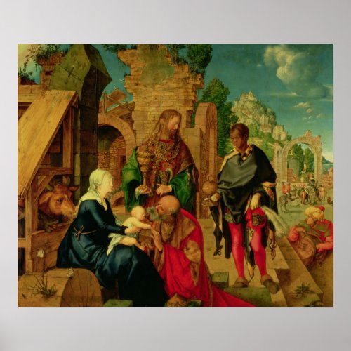 Adoration of the Magi 1504 Poster