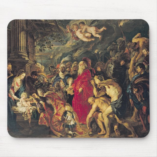 Adoration of the Magi, 1610 Mouse Pad (Front)