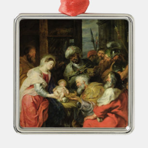 Adoration of the Magi, 1626-29 Metal Ornament