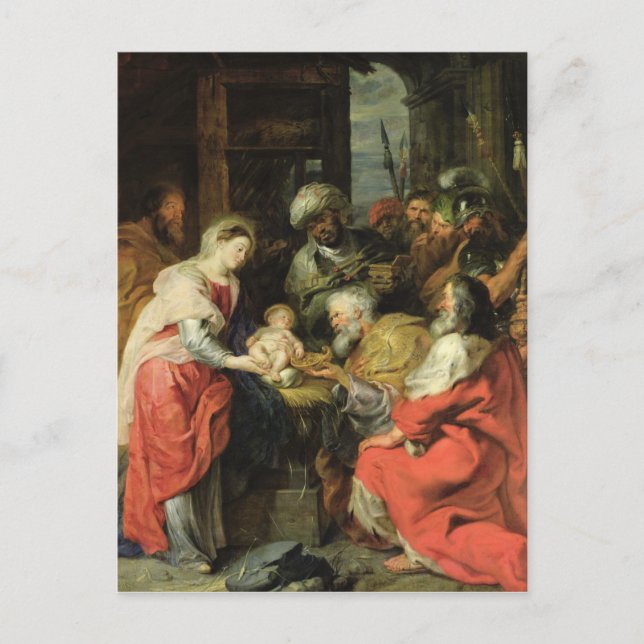 Adoration of the Magi, 1626-29 Postcard (Front)