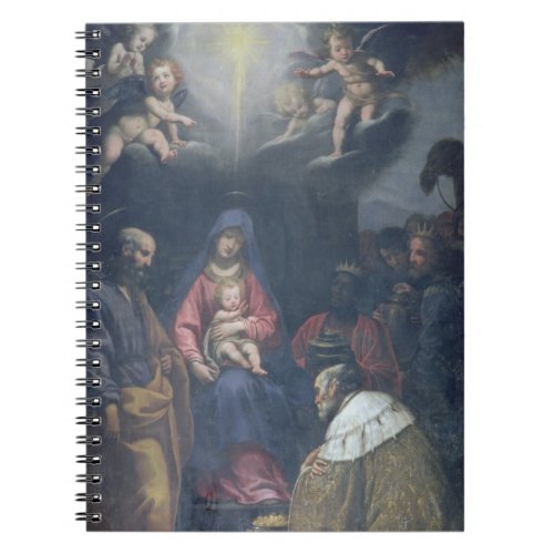 Adoration of the Magi 1629 oil on canvas Notebook