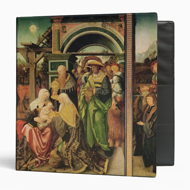 Adoration of the Magi 2 3 Ring Binder (Front/Inside)