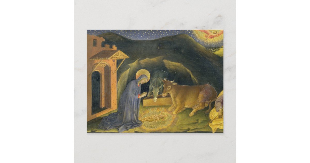 Adoration of the Magi Altarpiece; left hand predel Postcard | Zazzle