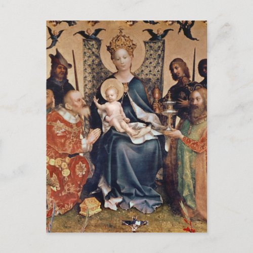 Adoration of the Magi altarpiece Postcard