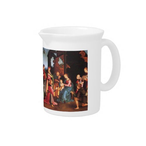 ADORATION OF THE MAGI BEVERAGE PITCHER