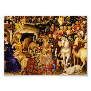 Adoration of the Magi by Gentile da Fabriano Photo Print