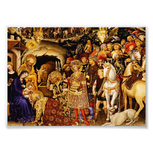 Adoration of the Magi by Gentile da Fabriano Photo Print (Front)