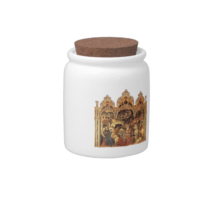 Adoration of the Magi by Gentile Fabriano Candy Jar