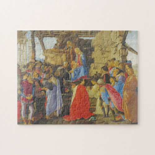 Adoration of the Magi by Sandro Botticelli 1475 Jigsaw Puzzle