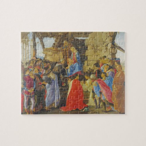 Adoration of the Magi by Sandro Botticelli 1475 Jigsaw Puzzle