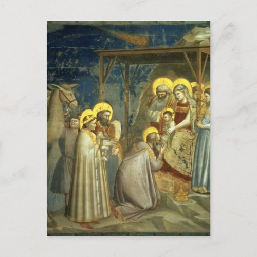 Adoration of the Magi c1305 Postcard