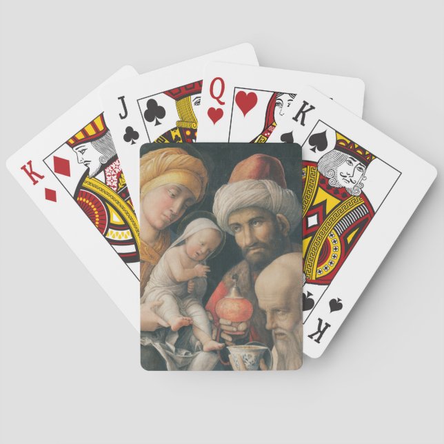Adoration of the Magi, c.1495-1505 Poker Cards (Back)
