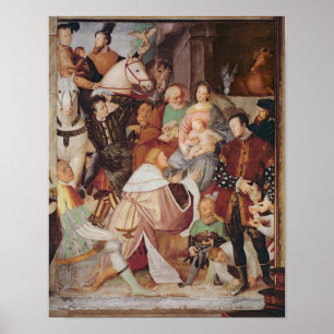 Adoration of the Magi, c.1532-35 Poster