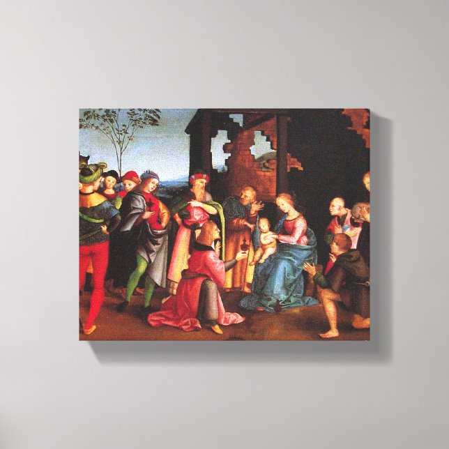 ADORATION OF THE MAGI CANVAS PRINT (Front)