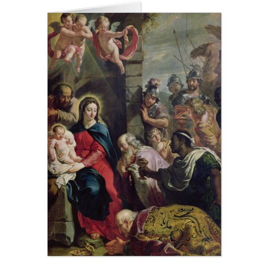 Adoration of the Magi Card