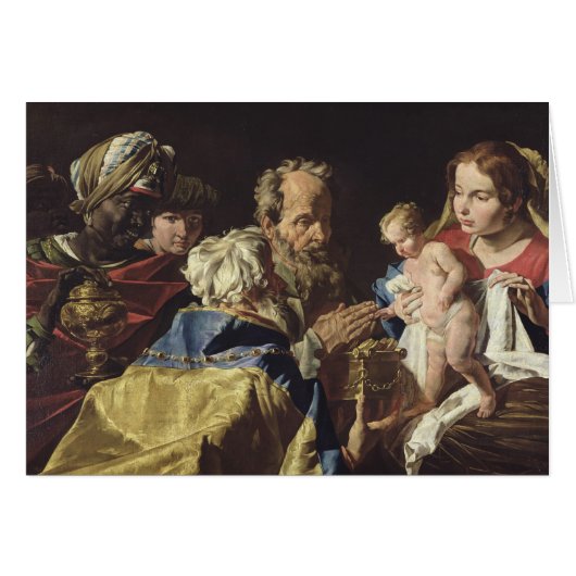 Adoration of the Magi Cards (Front Horizontal)