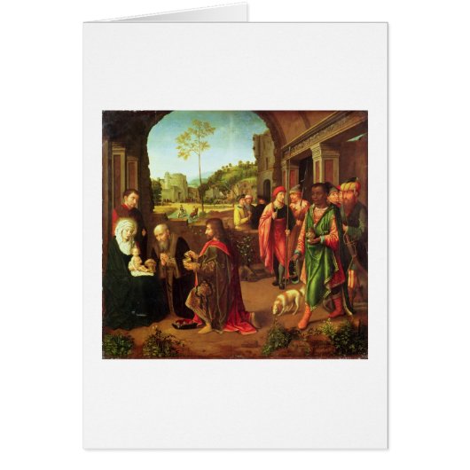 Adoration of the Magi Cards (Front)