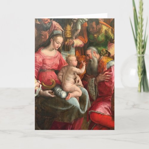 Adoration of the Magi Christmas Card